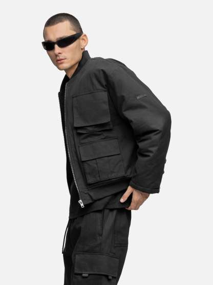 FUNCTIONAL BOMBER JACKET BLACK