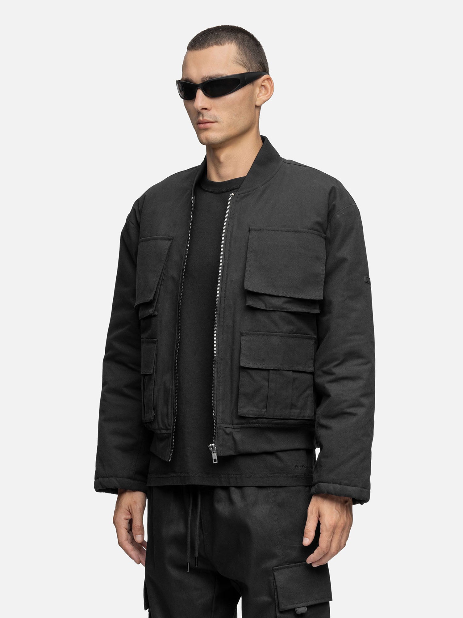 FUNCTIONAL BOMBER JACKET BLACK