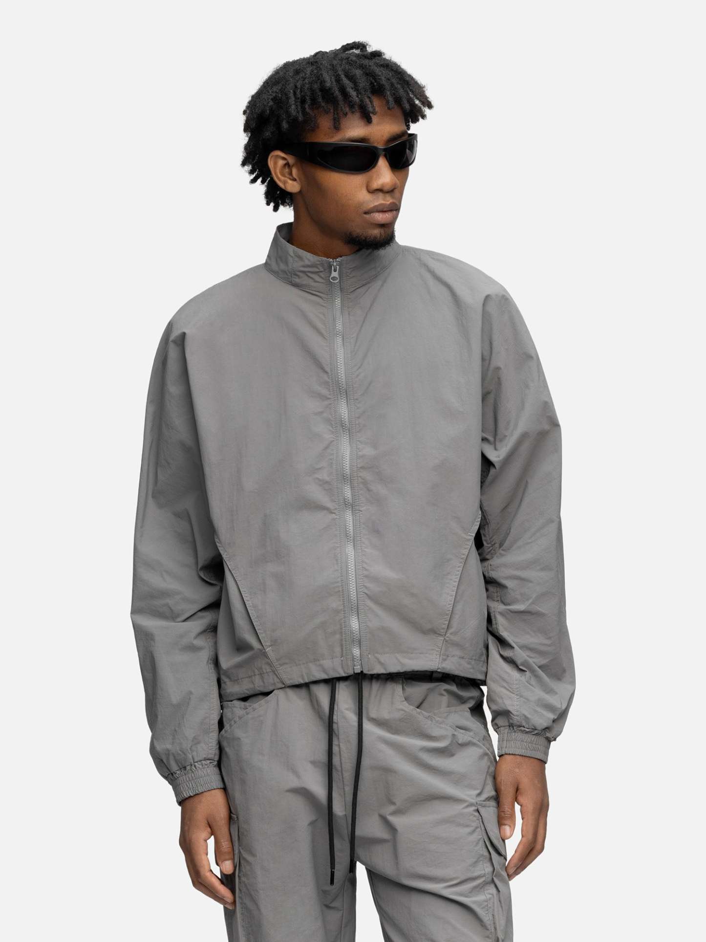 LAYERED JACKET GREY
