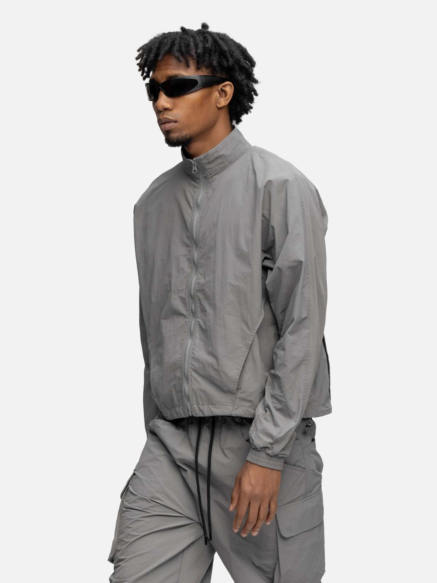 LAYERED JACKET GREY