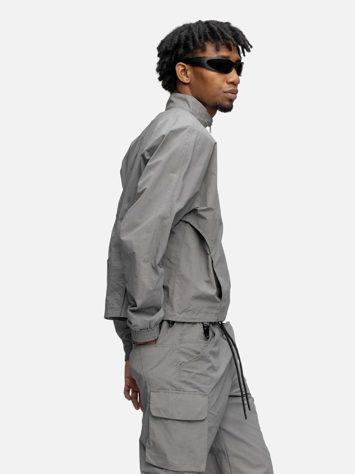 LAYERED JACKET GREY