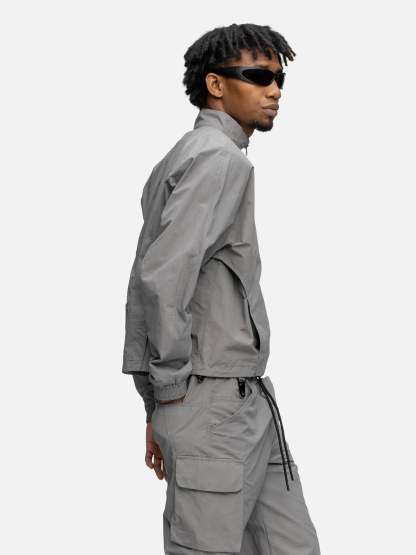 LAYERED JACKET GREY