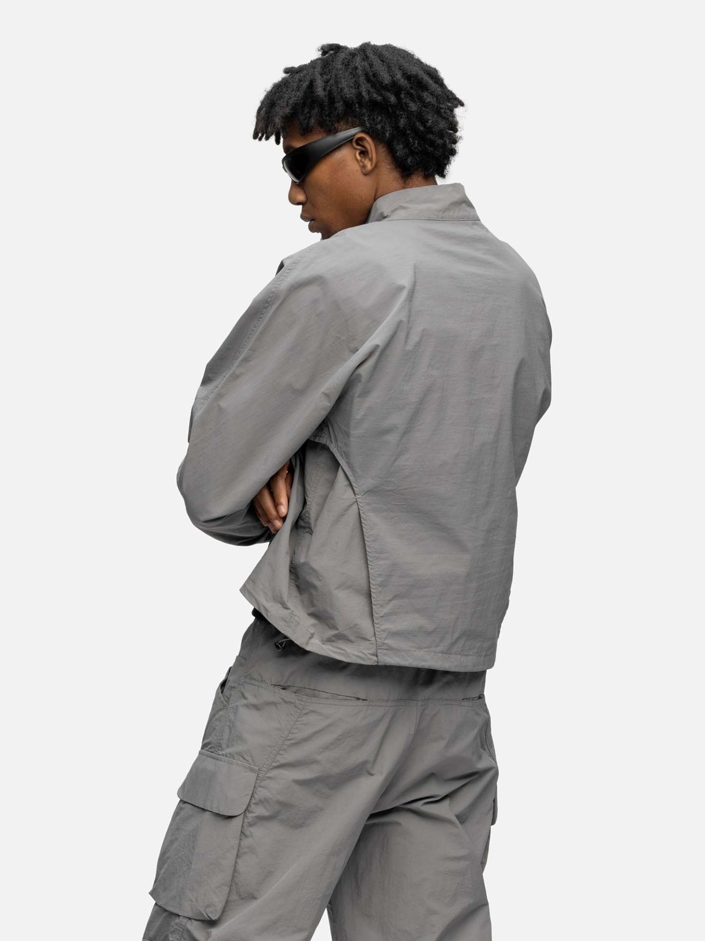 LAYERED JACKET GREY