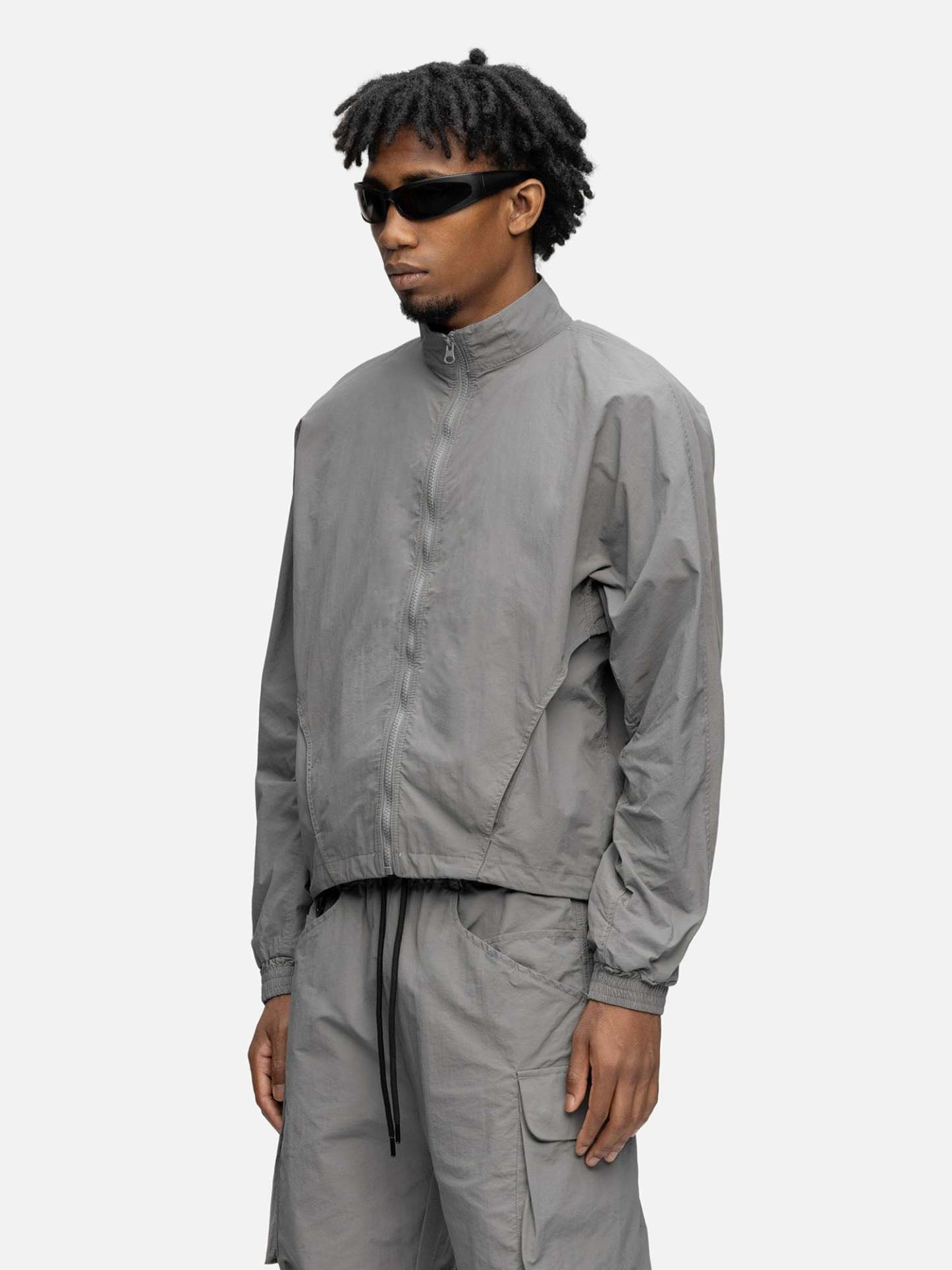 LAYERED JACKET GREY