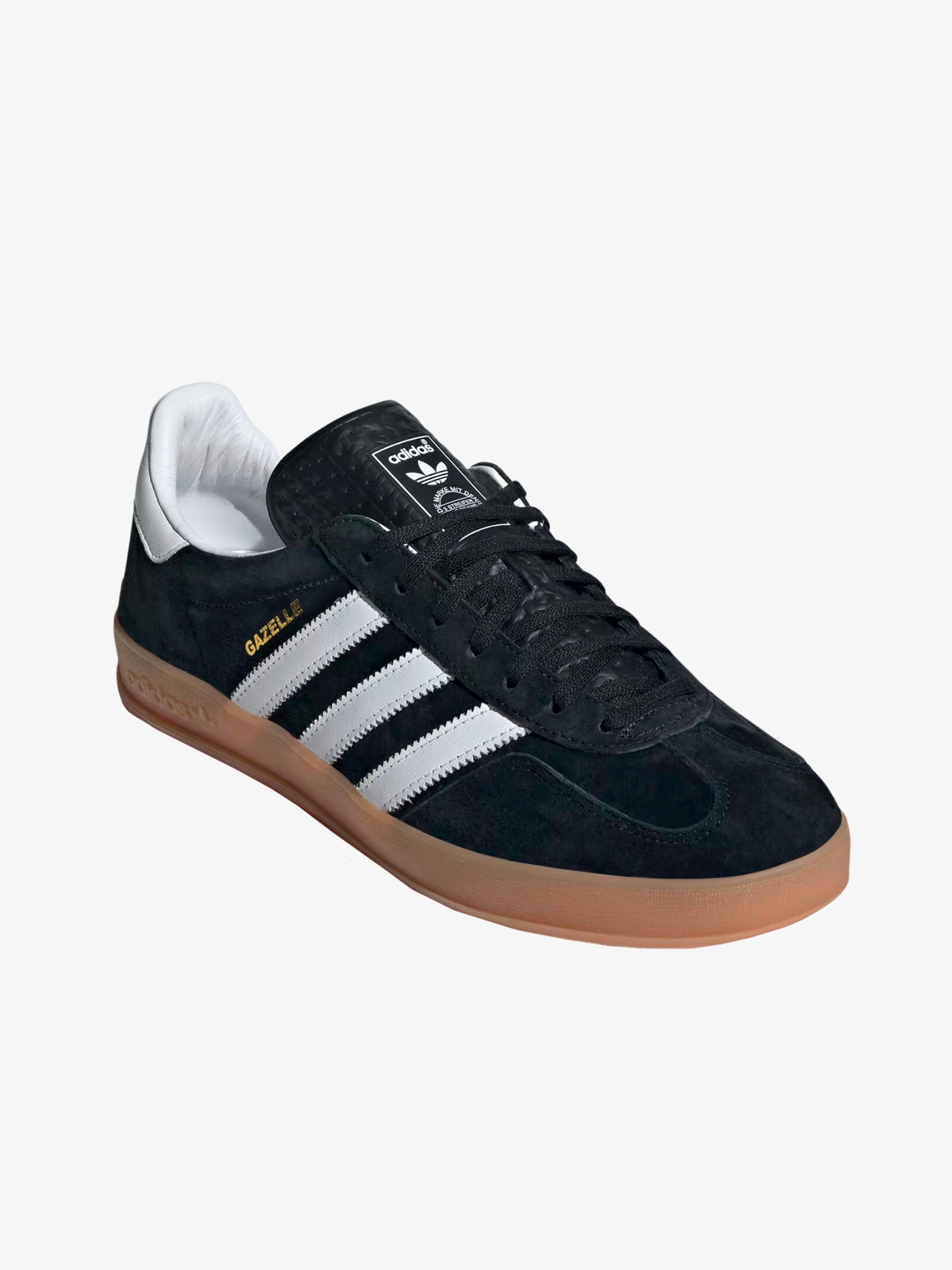Gazelle Indoor H06259 Unisex-Sneaker, schwarz/weiß