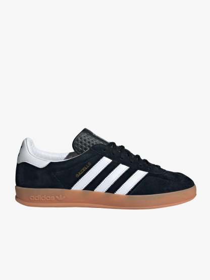 Gazelle Indoor H06259 Unisex-Sneaker, schwarz/weiß
