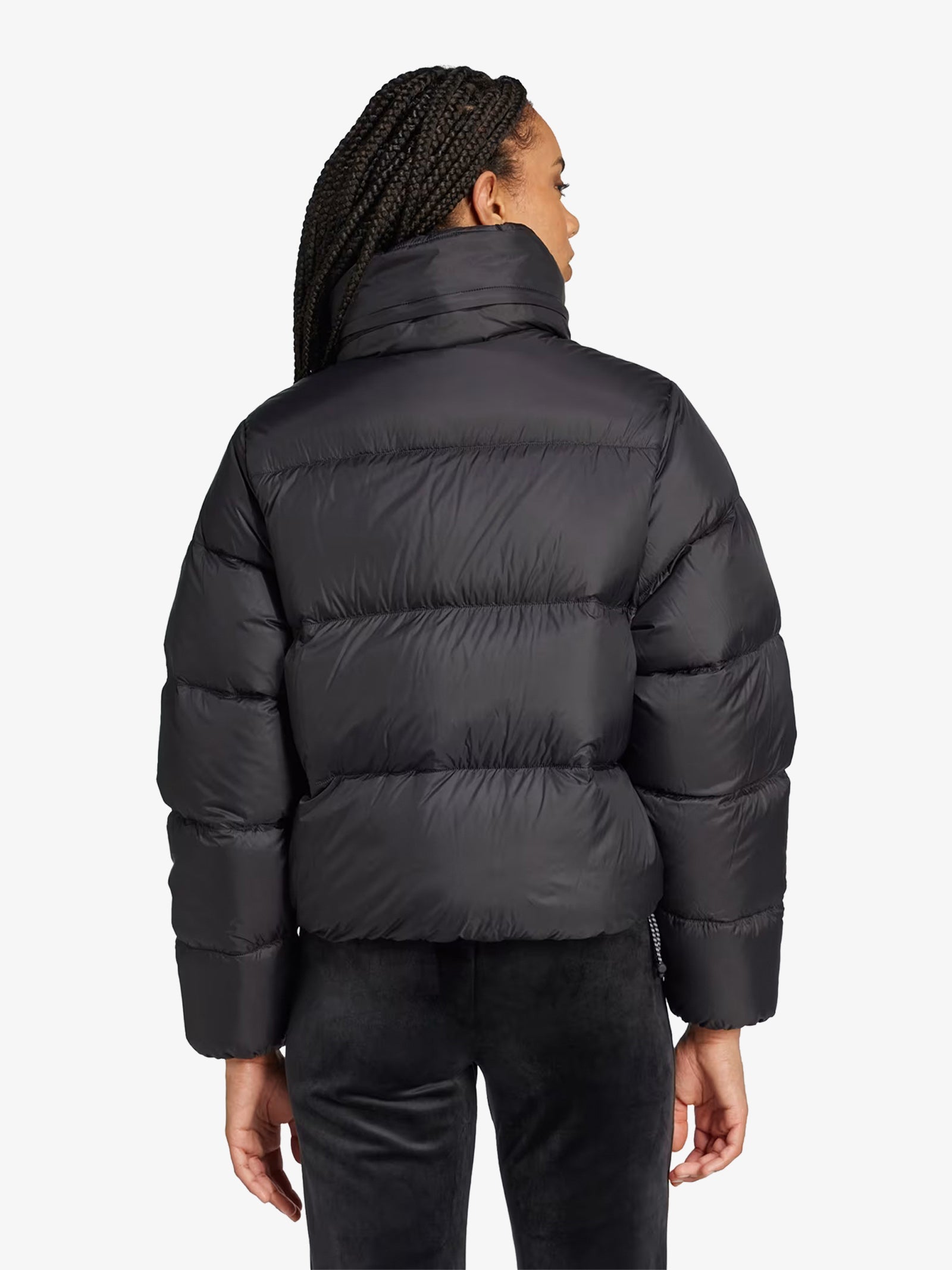 Regen Down Jacke IW8368 für Damen, schwarz