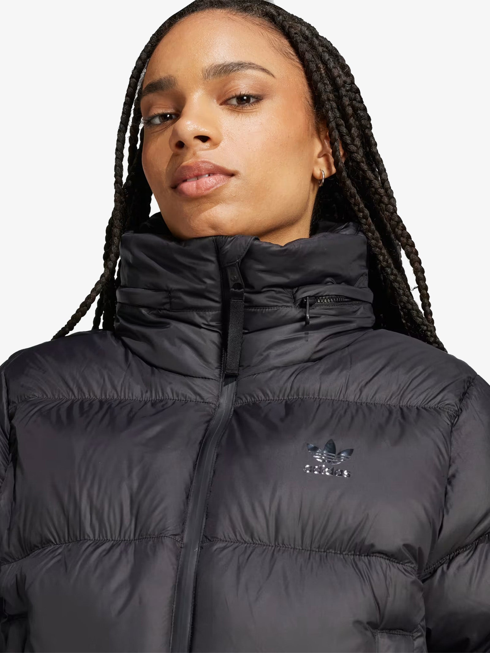 Regen Down Jacke IW8368 für Damen, schwarz