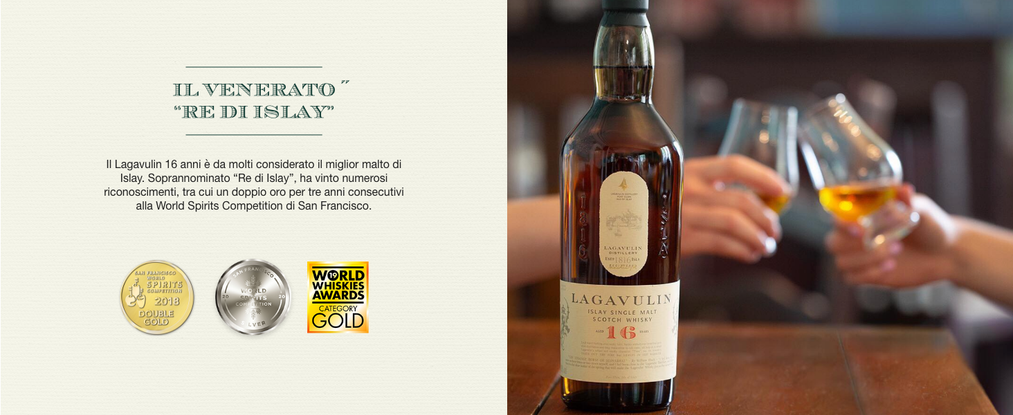 Lagavulin 16 Islay Single Malt Scotch Whisky