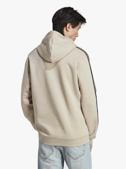 Herren-Hoodie „3-Stripes Crew Adicolor Classics“ IL2490, beige, aus Baumwolle