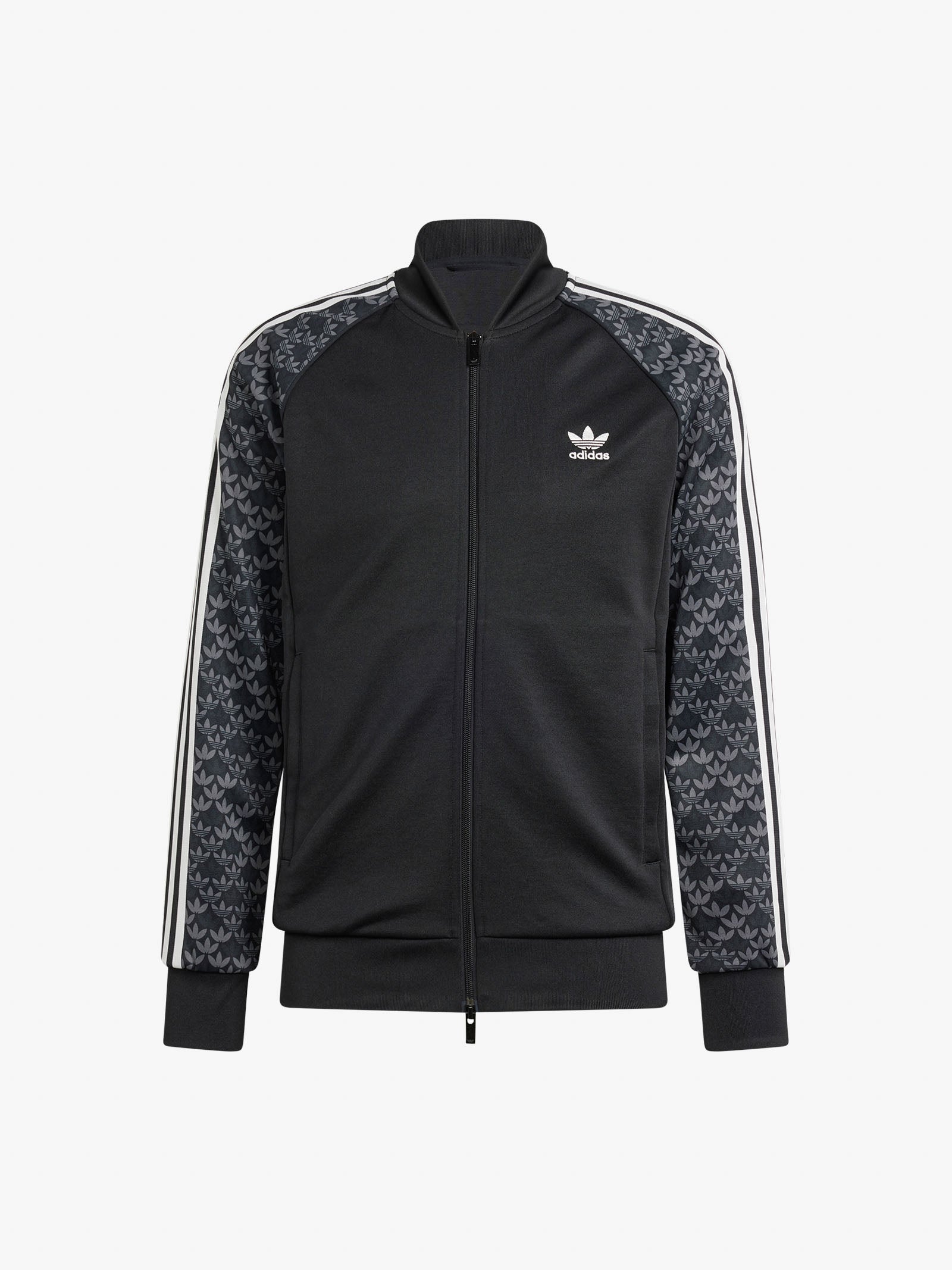 Felpa girocollo SSTR Classic Mono IS2939 uomo nero