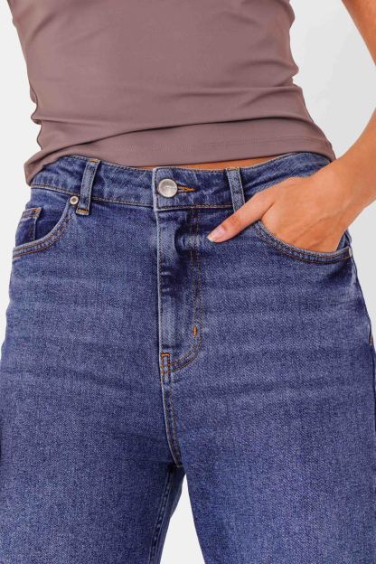 Blue elephant leg jeans