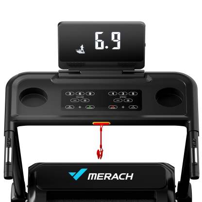 T12 Foldable Treadmill with 15% Auto Incline