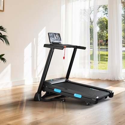 T12 Foldable Walking Treadmill with 6% Incline