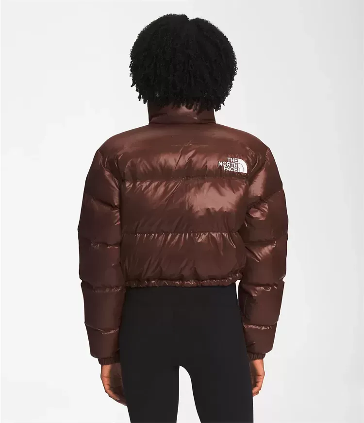 piumino colorblock da donna