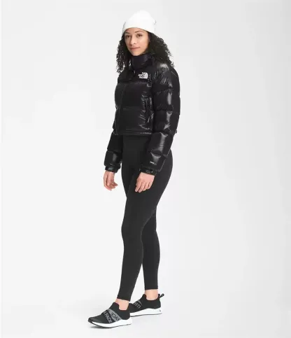 piumino colorblock da donna