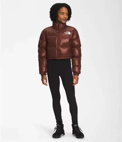 piumino colorblock da donna