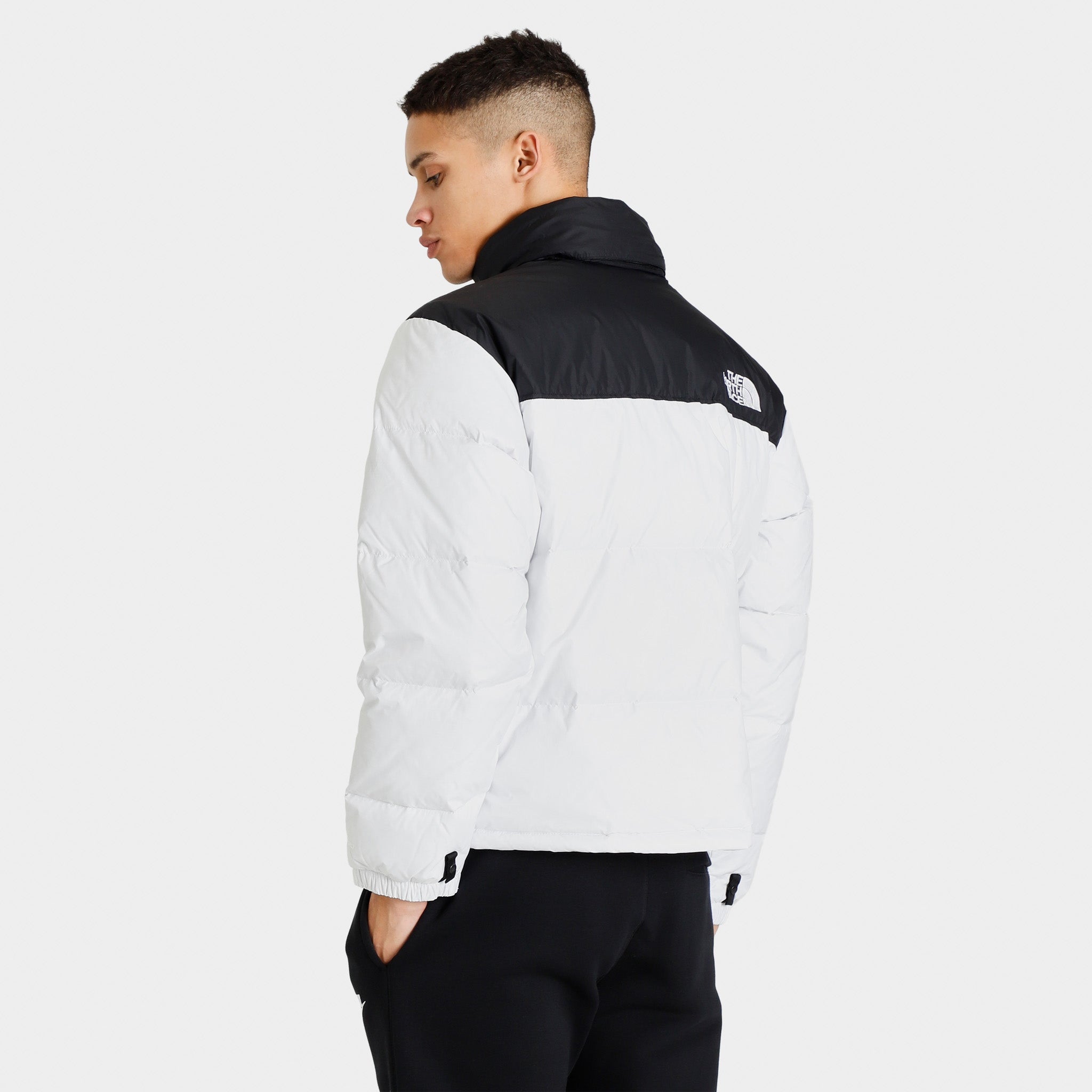 The Nothtrth Fathtce 1996 Retro Nuptse Jacket TNF White / TNF Black