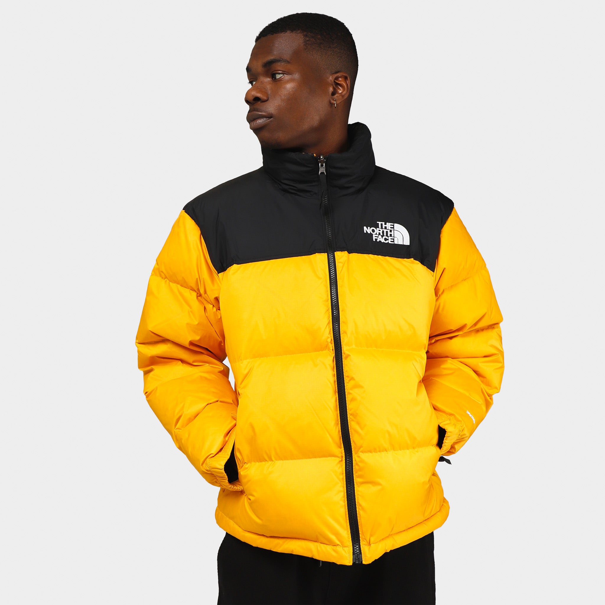 The Nothtrth Fathtce 1996 Retro Nuptse Jacket Summit Gold / TNF Black