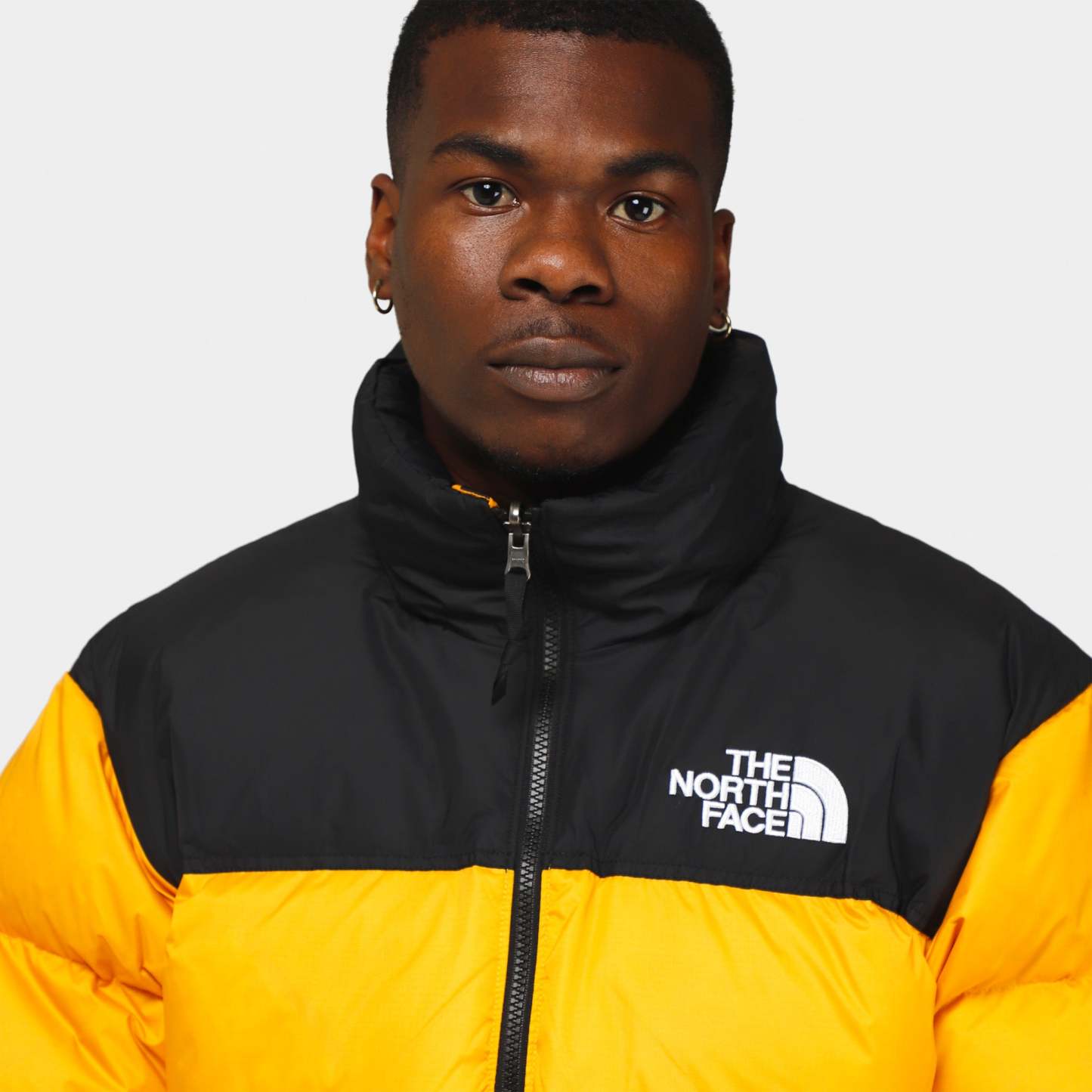 The Nothtrth Fathtce 1996 Retro Nuptse Jacket Summit Gold / TNF Black