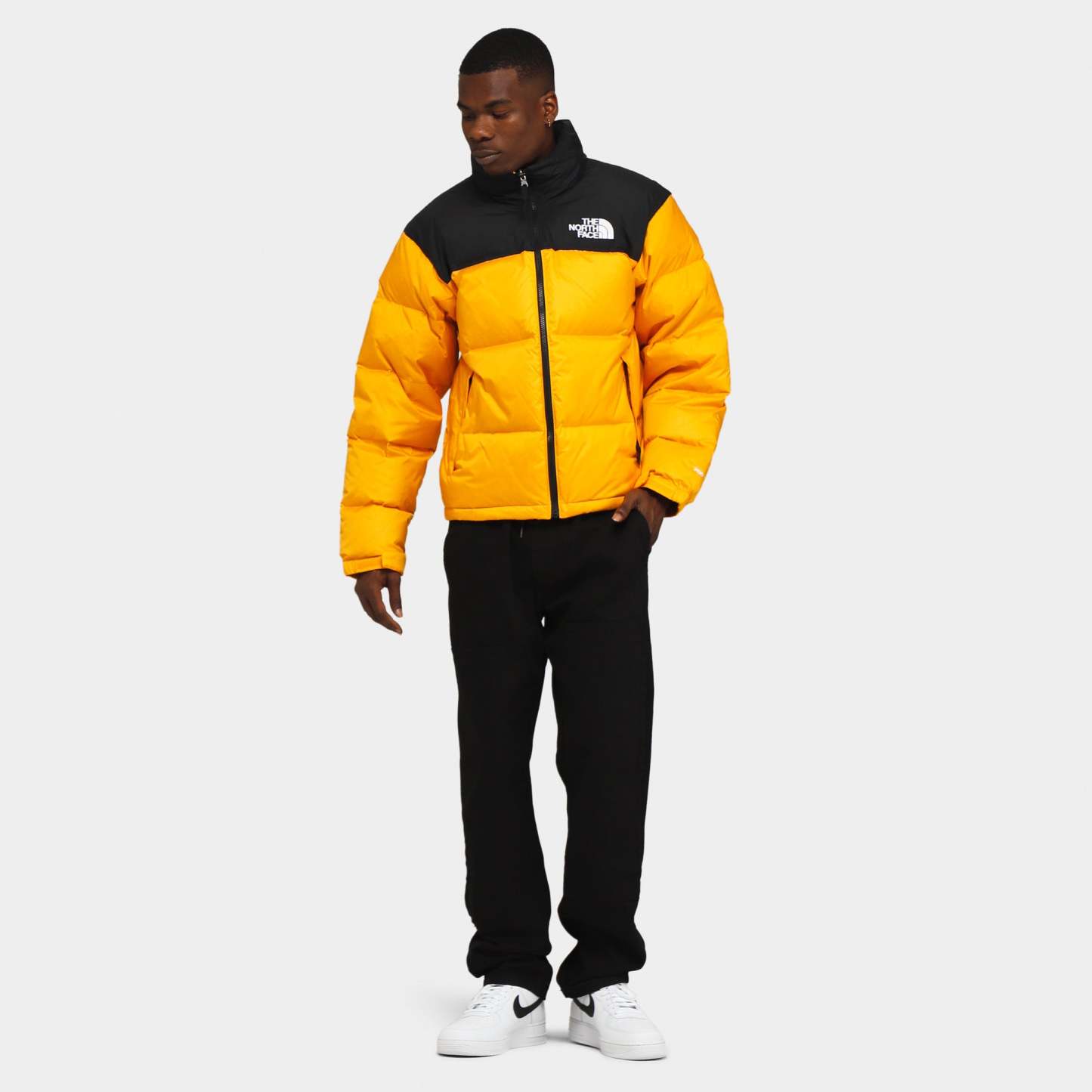 The Nothtrth Fathtce 1996 Retro Nuptse Jacket Summit Gold / TNF Black