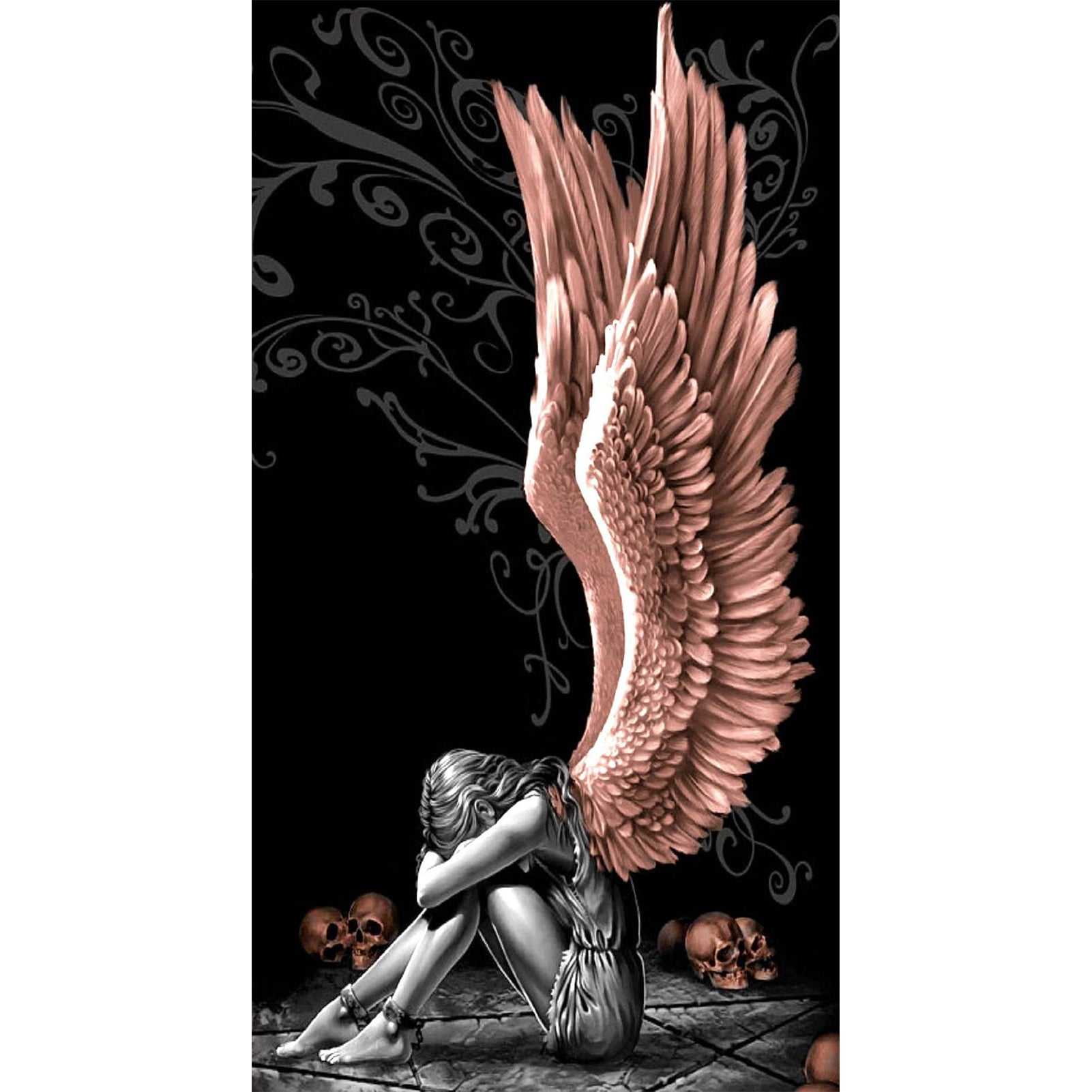 Angel Wings - Full Round Diamond Painting - 40x70cm