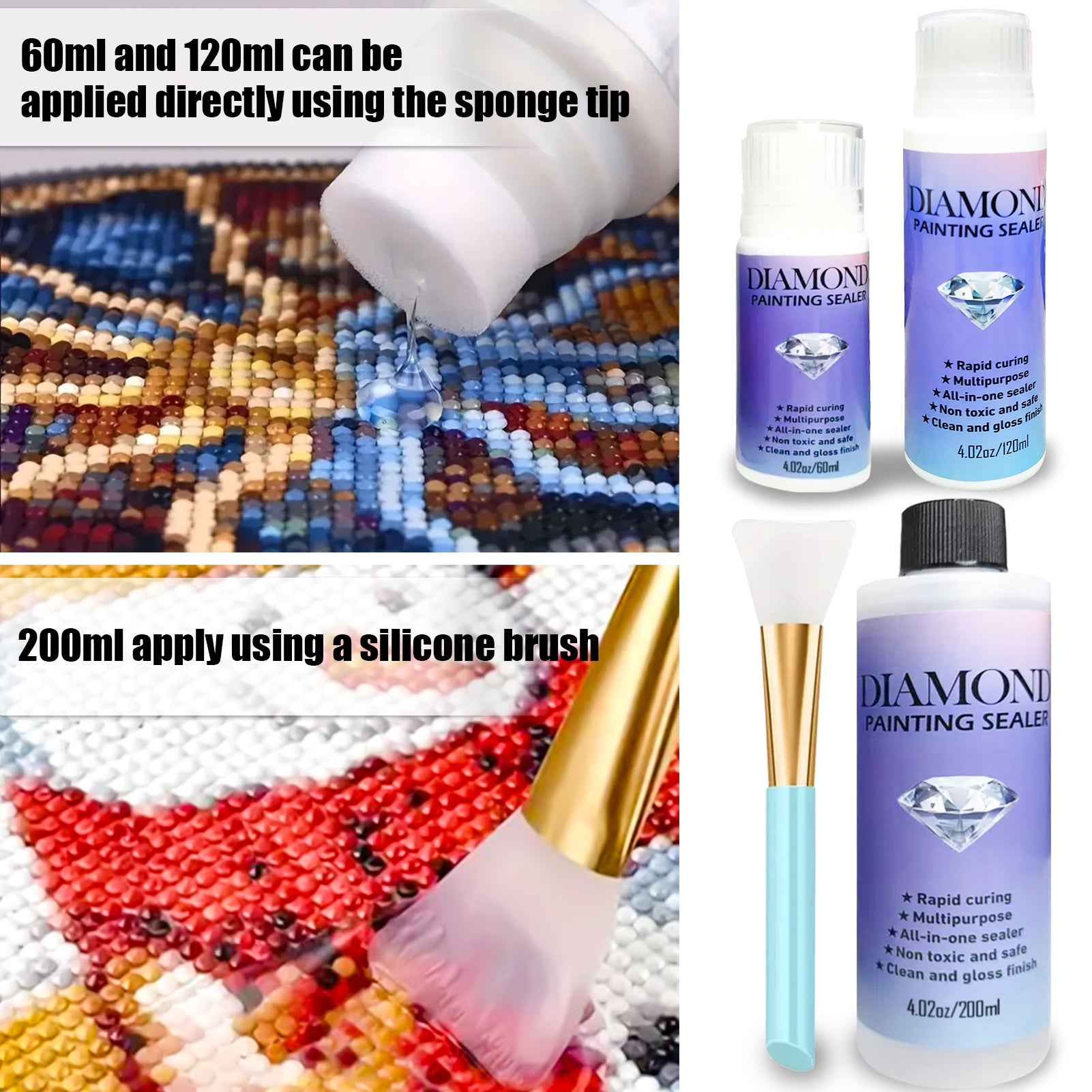 Diamond Painting Glue Art Sealer