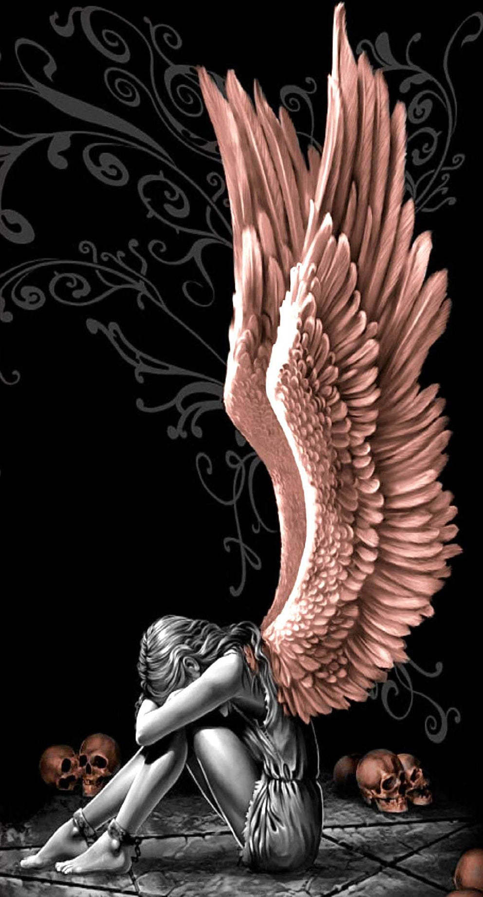 Angel Wings - Full Round Diamond Painting - 40x70cm