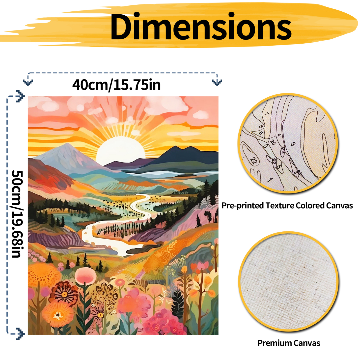 Mountain-Paint by numbers