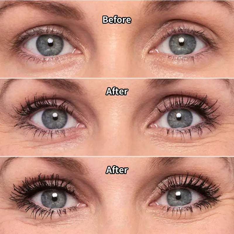 🥳BUY 1 GET 1 FREE:💞50K+ SOLD!👁️✨ All-Day Beautiful Lashes, Smudge-Proof! Waterproof Fiber Mascara for Natural Volume. 💖💃