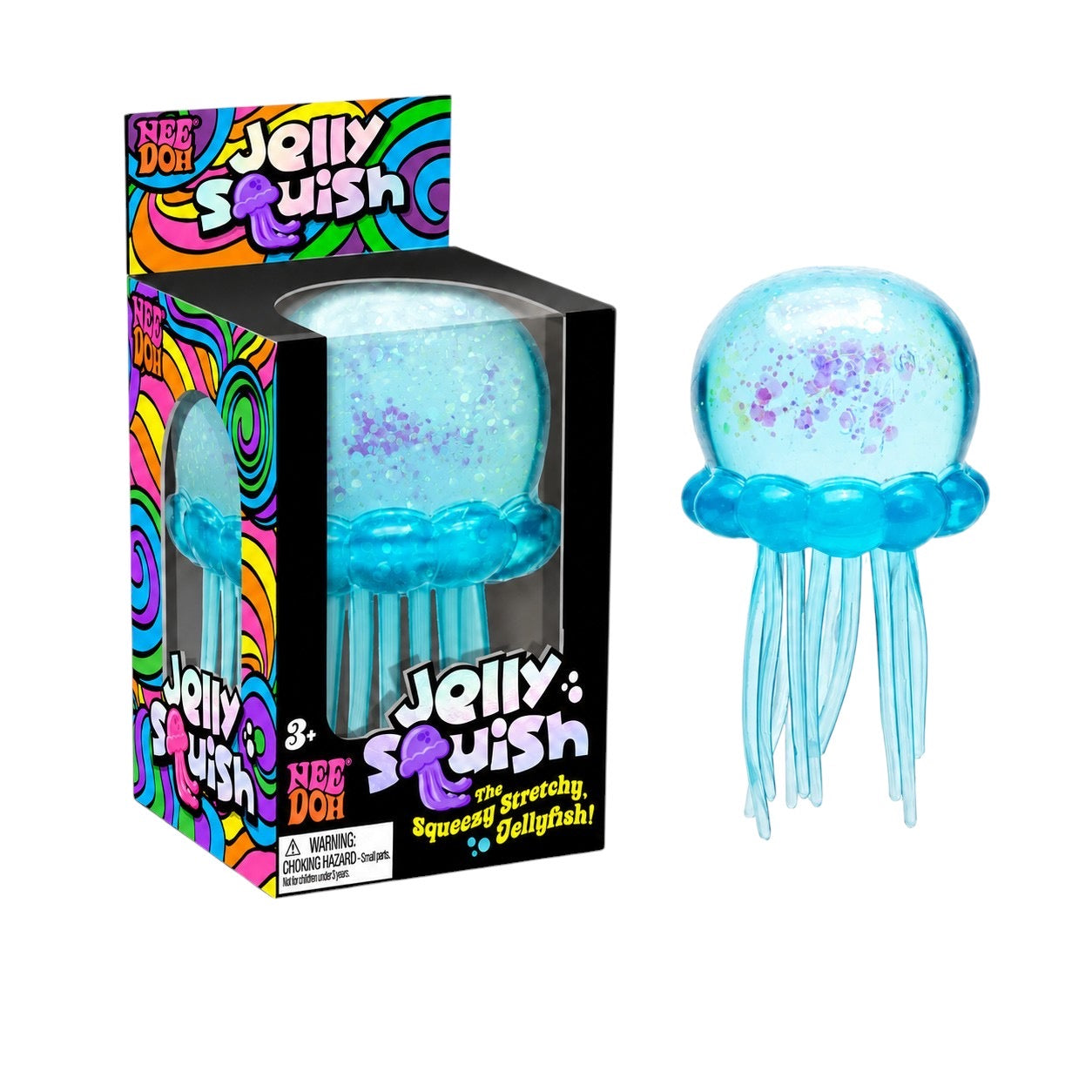 🐙✨🐣SUMMER SALE 65% OFF! ✨ Cute Glitter Jellyfish Squishy