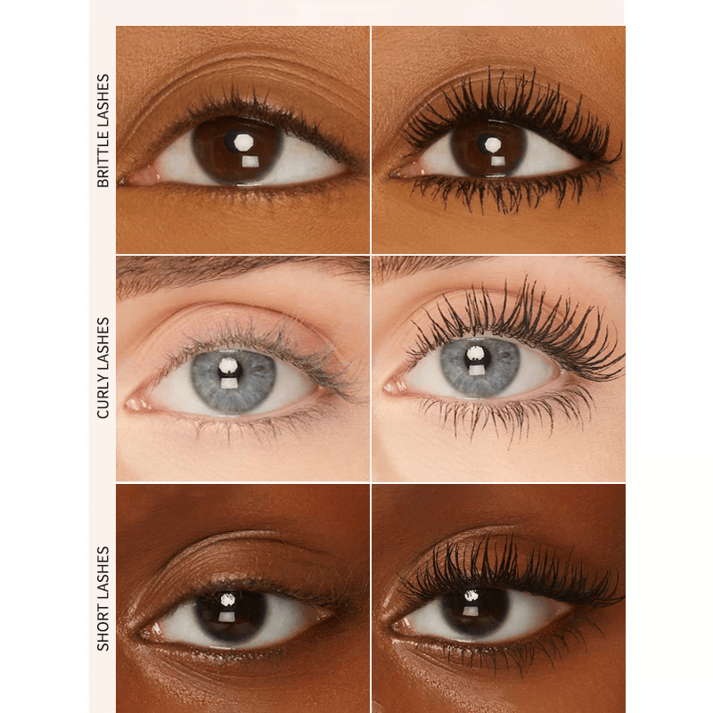 🥳BUY 1 GET 1 FREE:💞50K+ SOLD!👁️✨ All-Day Beautiful Lashes, Smudge-Proof! Waterproof Fiber Mascara for Natural Volume. 💖💃
