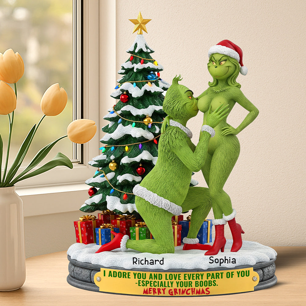 Naughty Couple Acrylic Plaque - Personalized Gifts For Couple