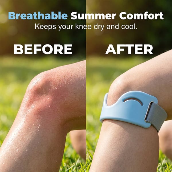 ⏰Final 3 hours Buy 1 Get 1 Free - Breathable Shock-Absorbing Patella Brace 🦵🛡 - Blue / Buy 1 Get 1 Free (2 pcs)