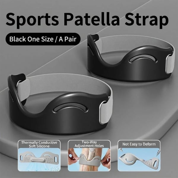 ⏰Final 3 hours Buy 1 Get 1 Free - Breathable Shock-Absorbing Patella Brace 🦵🛡 - Blue / Buy 1 Get 1 Free (2 pcs)