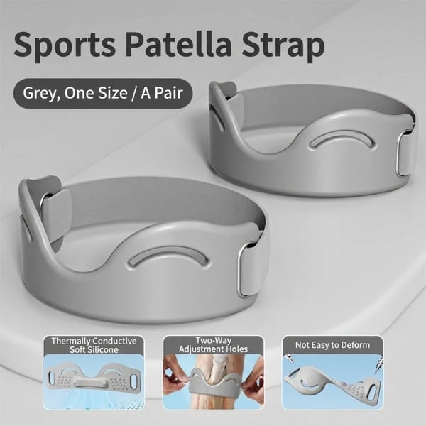 ⏰Final 3 hours Buy 1 Get 1 Free - Breathable Shock-Absorbing Patella Brace 🦵🛡 - Blue / Buy 1 Get 1 Free (2 pcs)