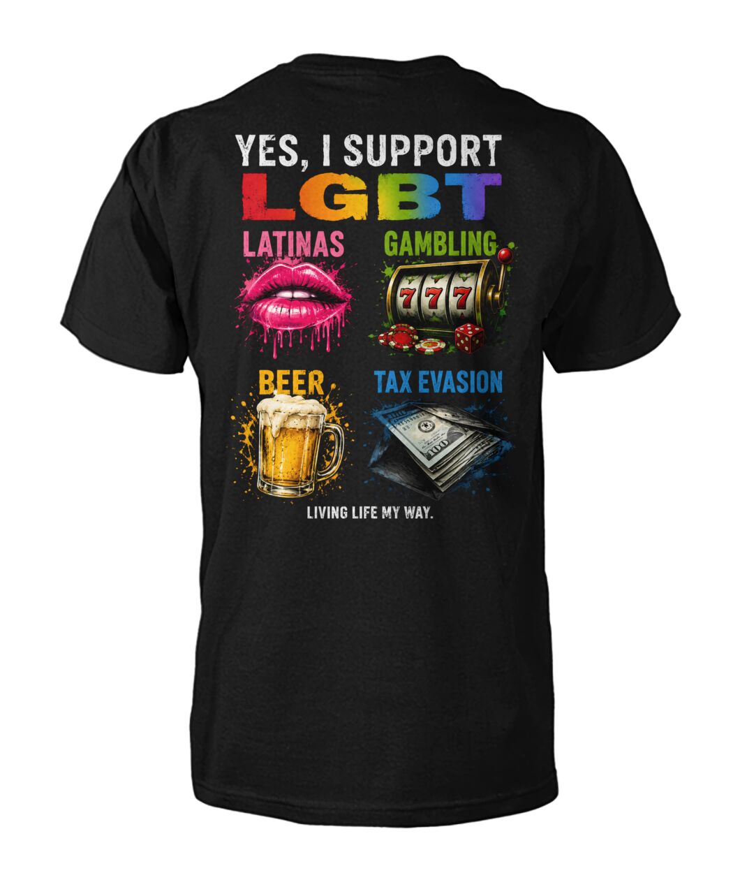Yes I Support Lgbt Shirt
