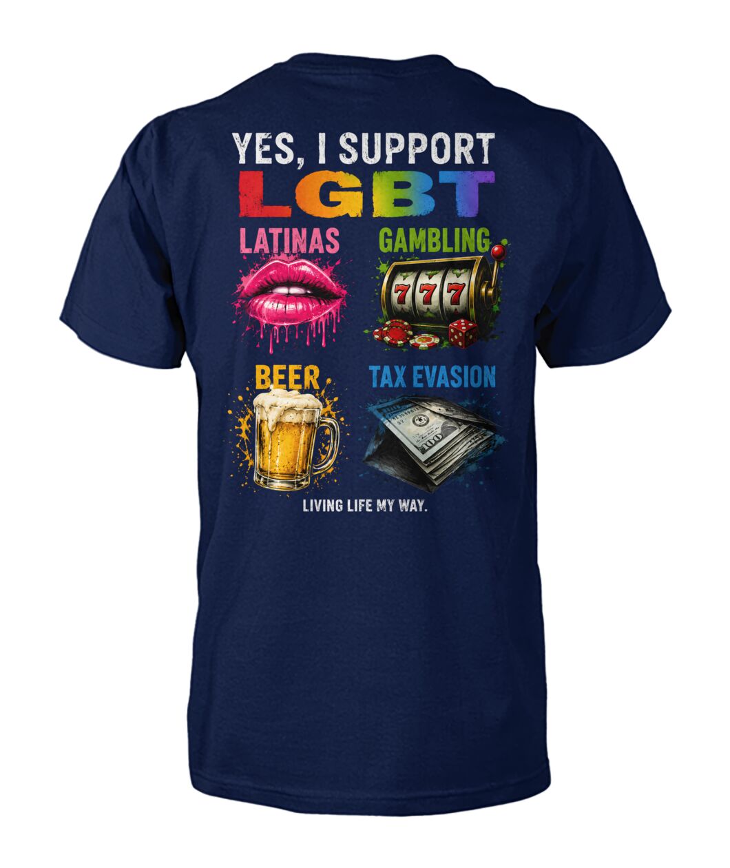 Yes I Support Lgbt Shirt