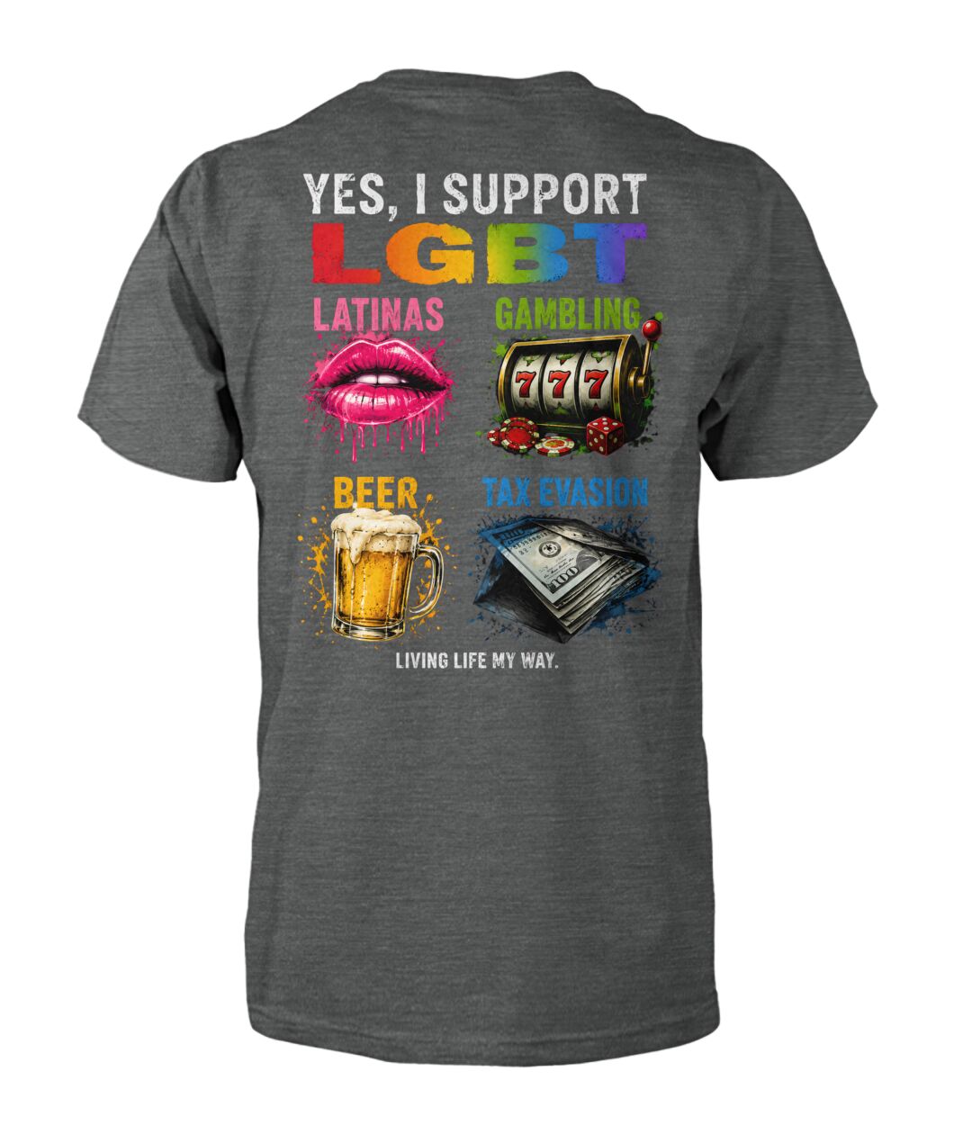 Yes I Support Lgbt Shirt