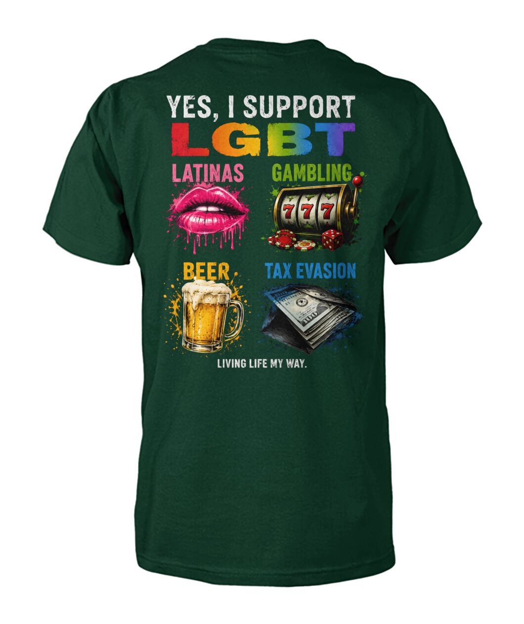 Yes I Support Lgbt Shirt