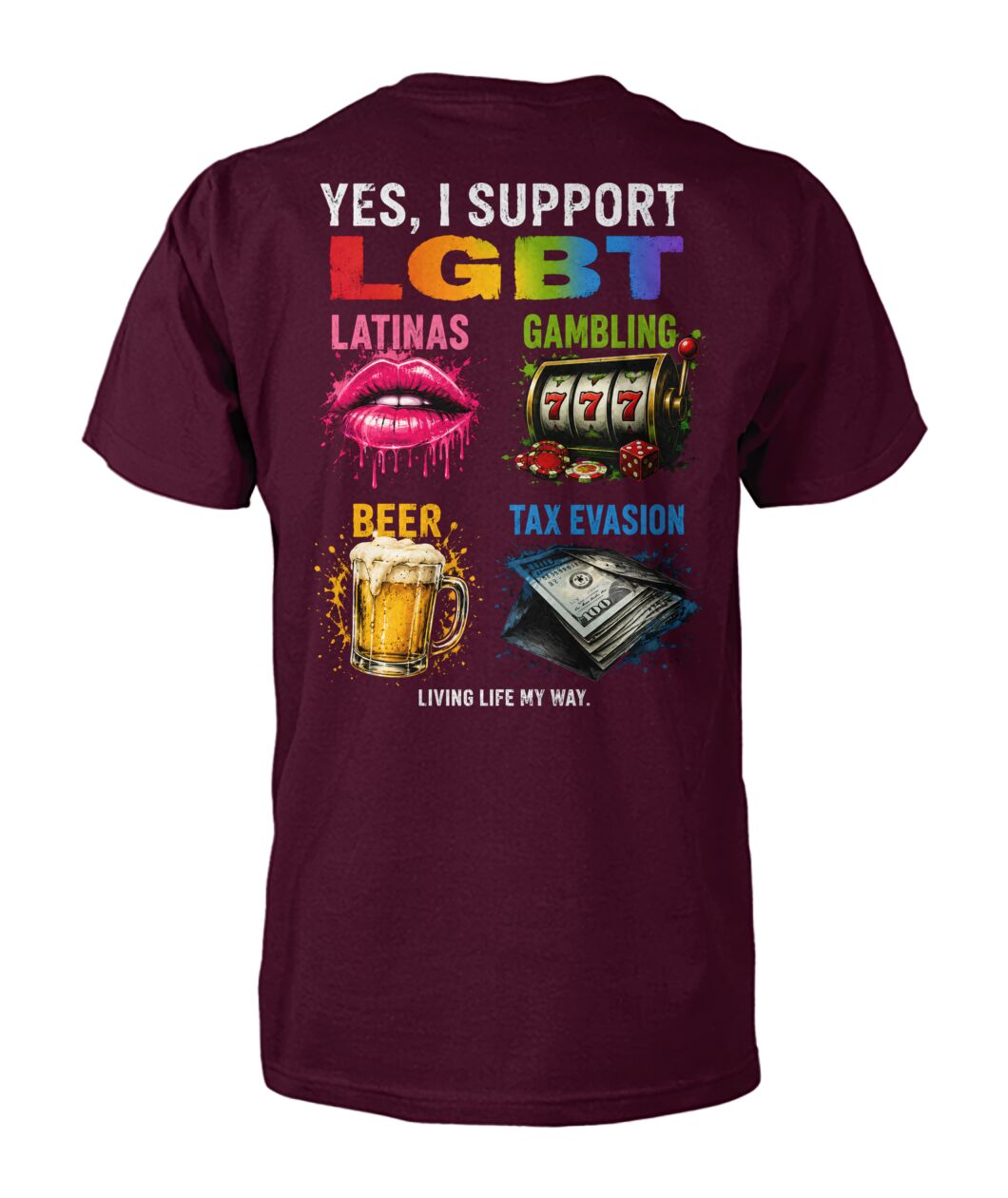 Yes I Support Lgbt Shirt