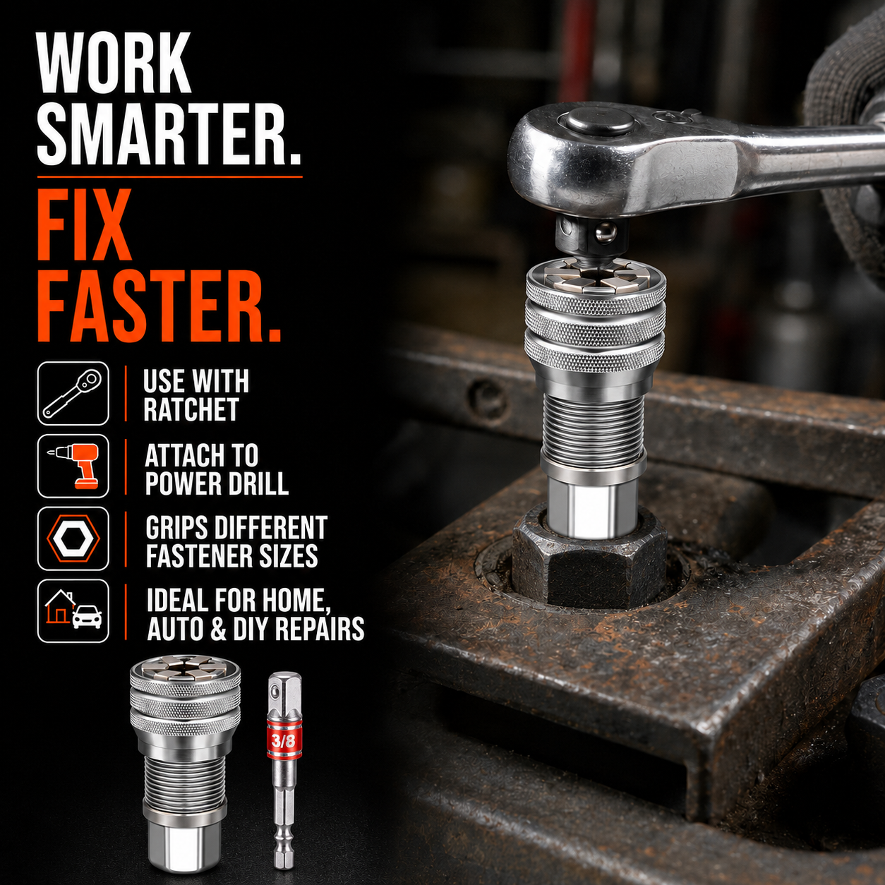 Hexa Socket™ Wrench Tool