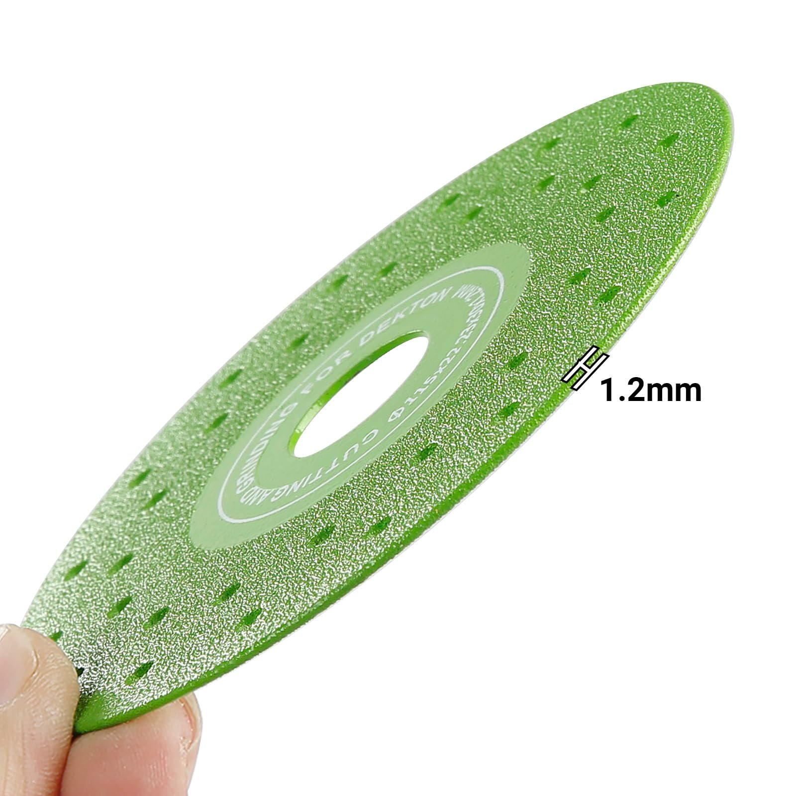 3PCS 115MM Ultra-Thin Vacuum Brazed Diamond Grinding Discs
