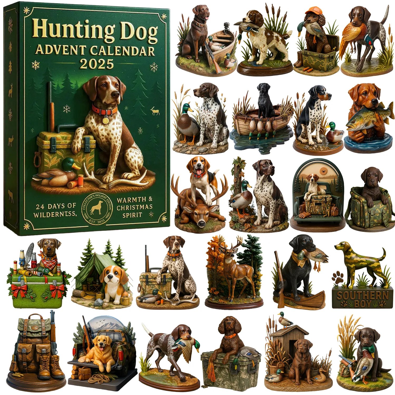Hunting Dog Advent Calendar 2025