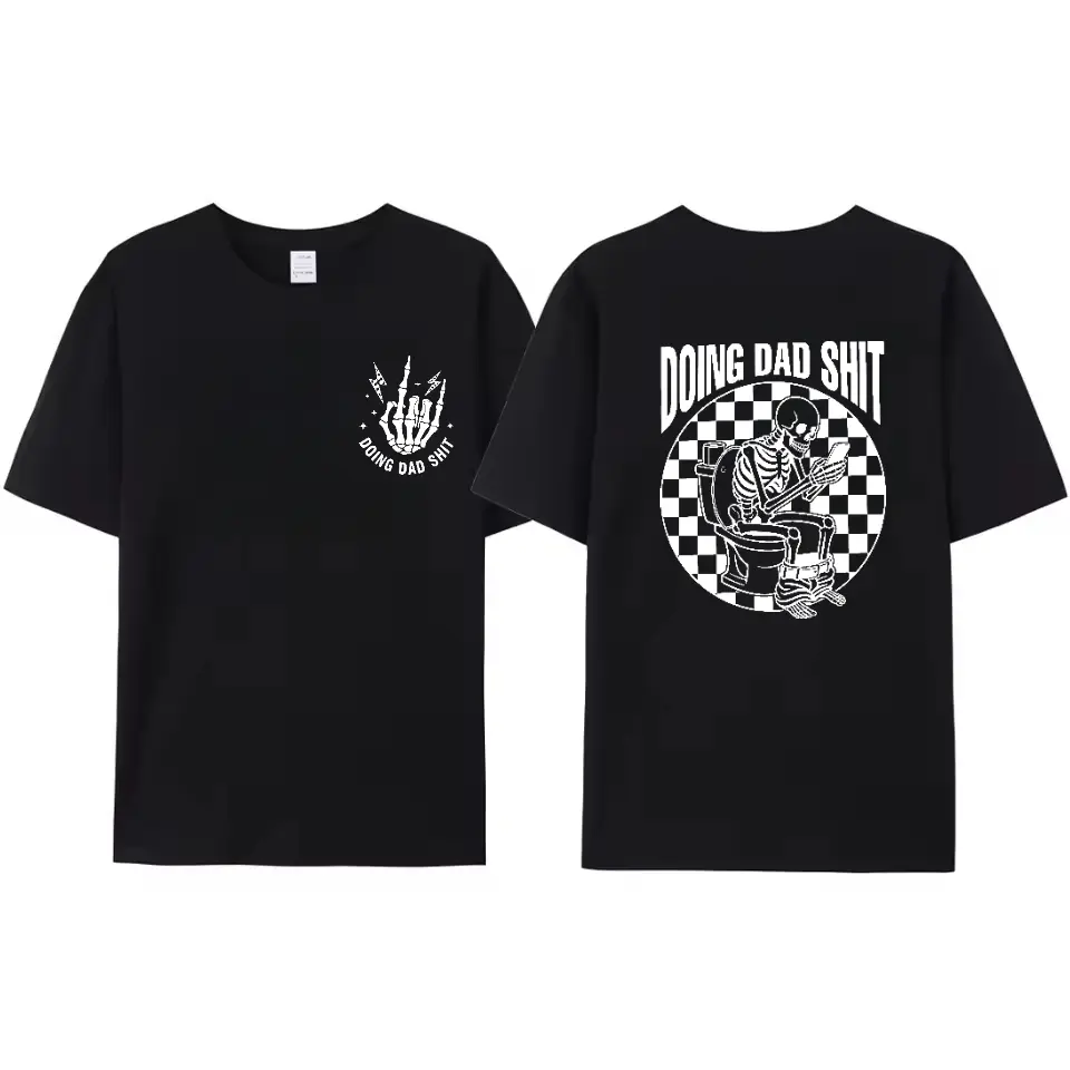 Fresh Take on Fatherhood – Doing Dad Shit Tee, Humorous Gift for Every Dad