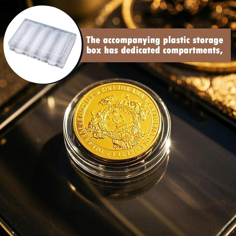 🔥Last Day 49% OFF  100-Coin Secure Storage Case