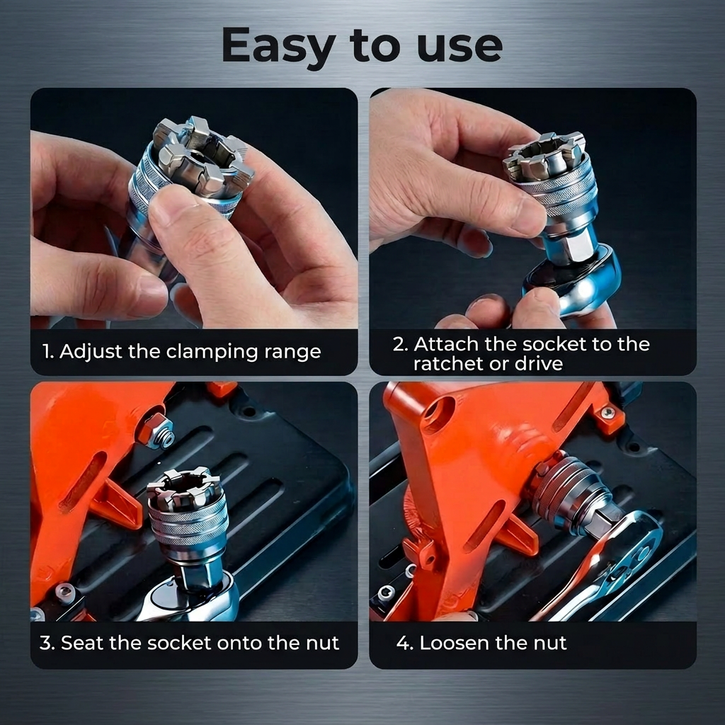 Hexa Socket™ Wrench Tool