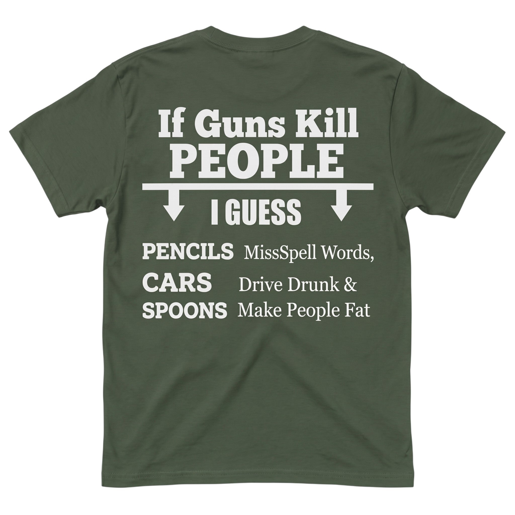 If Guns Kill people Unisex T-shirt