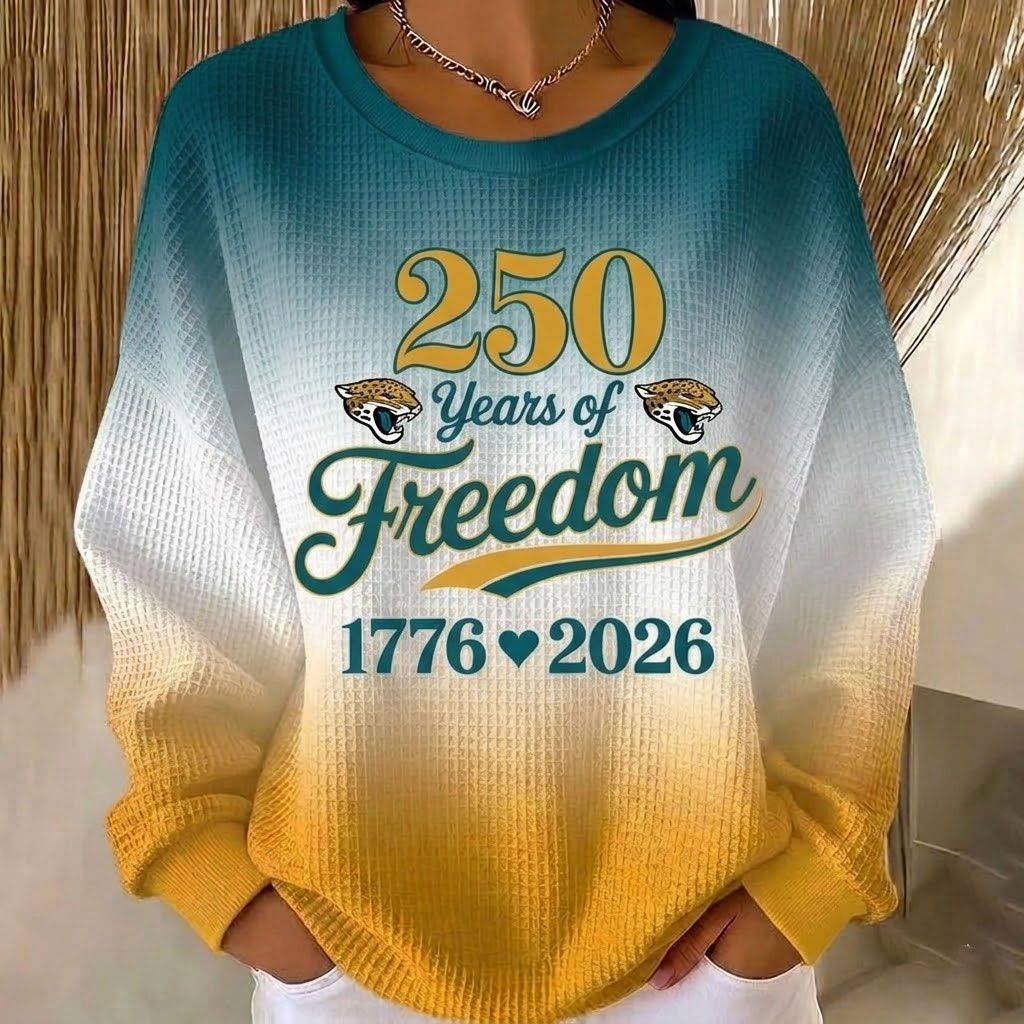 Jacksonville Jaguars US 250th Anniversary Long Sleeves Dynamic Knit Sweater