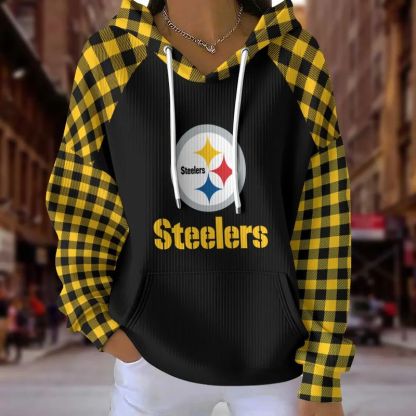 Pittsburgh Steelers Long Sleeves Dynamic Knit Hoodie-My 5 gifts